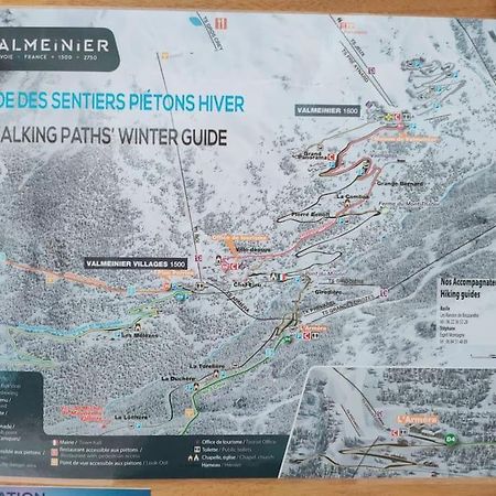 Appartement Superbe T2, à 100 mètres des pistes, piscine d'été à Valmeinier Extérieur photo